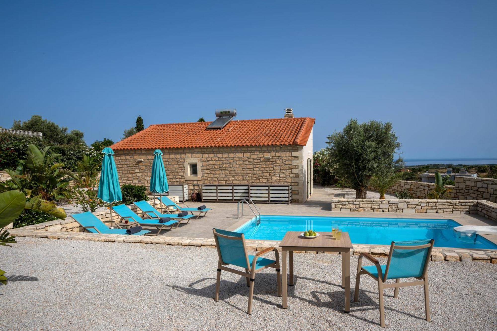 Villa Vasiliki Private Pool Erfoi Esterno foto