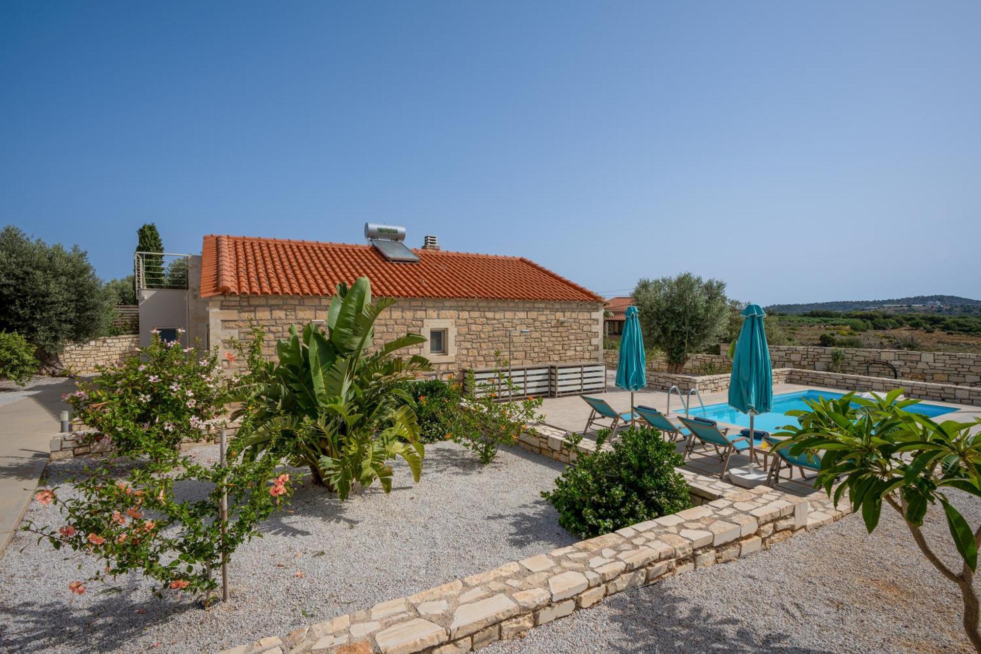 Villa Vasiliki Private Pool Erfoi Esterno foto