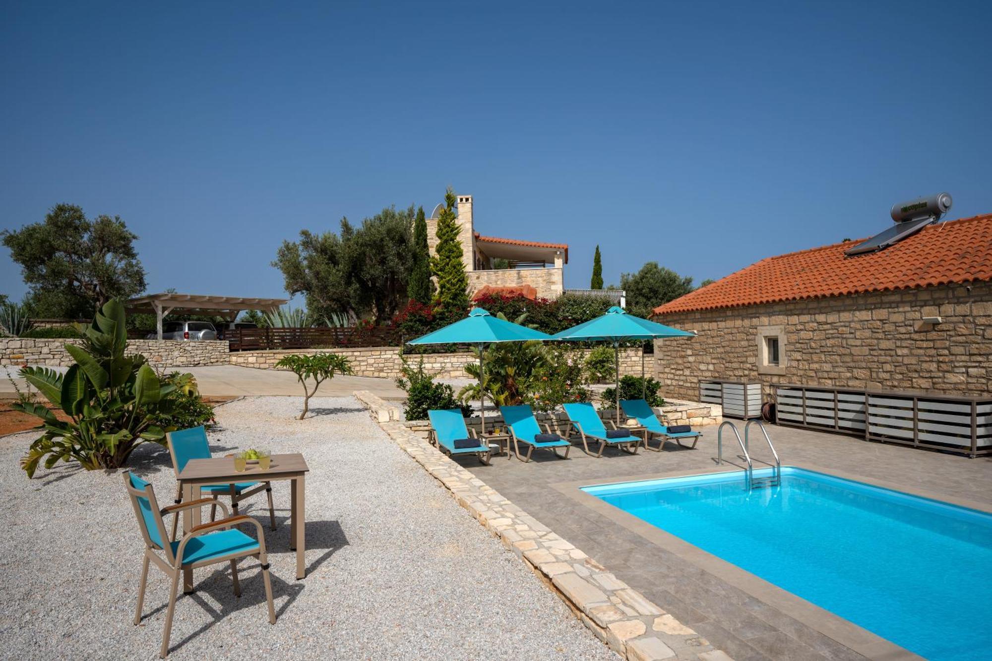 Villa Vasiliki Private Pool Erfoi Esterno foto