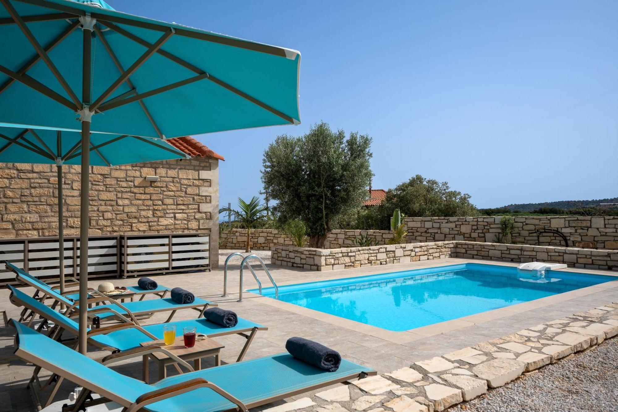 Villa Vasiliki Private Pool Erfoi Esterno foto