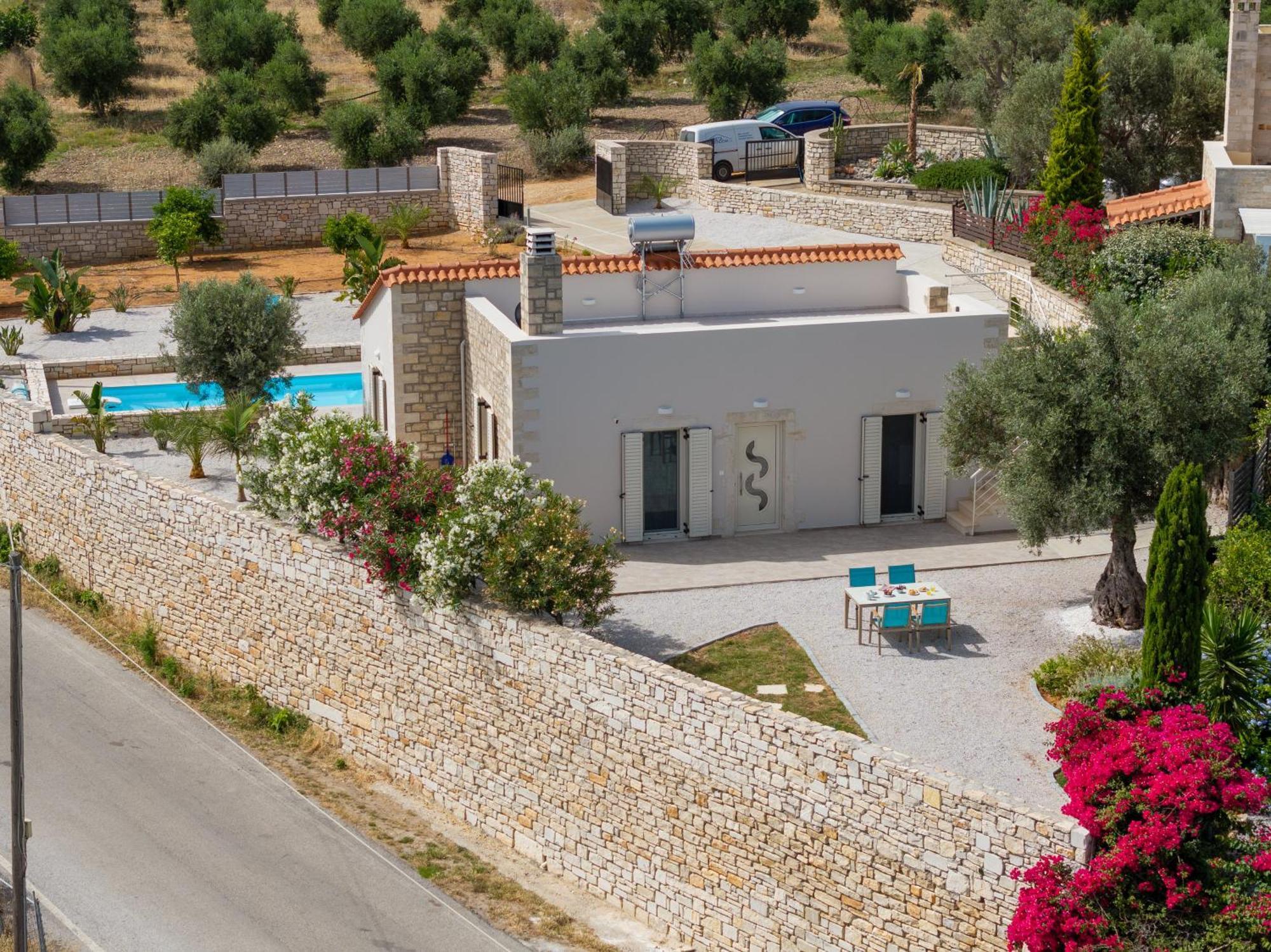 Villa Vasiliki Private Pool Erfoi Esterno foto